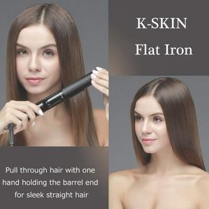K-Skin Ceramic Flat Iron 2-in-1 Straightener